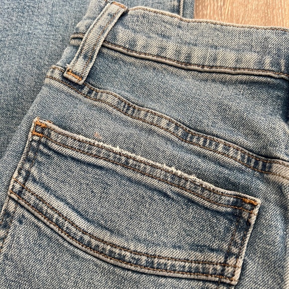 Madewell 11" High Rise Flare Jeans Size 24 - Picture 6 of 10